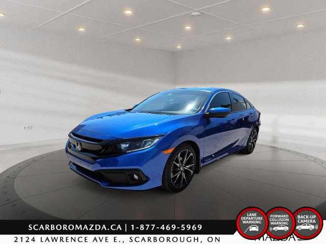 2020 Honda Civic Sedan 2.0L ENGINE|SUNROOF|SIDE CAMERA|CLEAN CAR in Cars & Trucks in City of Toronto - Image 3