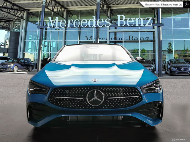 2025 Mercedes-Benz CLA 250 4MATIC Coupe - Hyper Blue Metallic -  in Cars & Trucks in Edmonton - Image 2