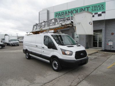  2019 Ford Transit T-350 GAS CARGO WITH RHL-37 LADDER BUCKET SYS