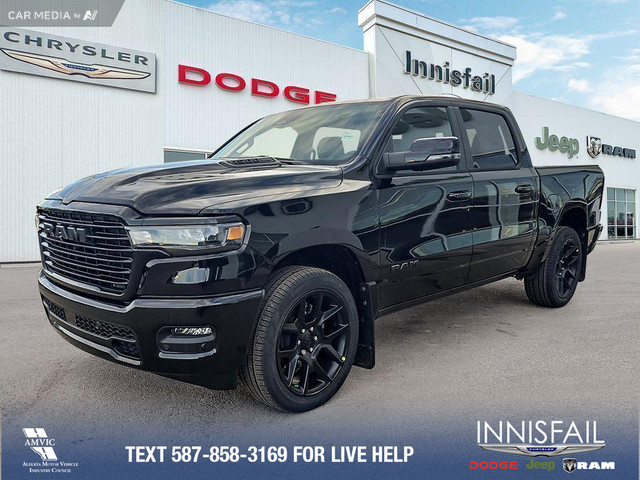 2025 RAM 1500 Sport SPORT HOOD, 22" WHEELS, HTD SEATS AND WHE... in Cars & Trucks in Red Deer