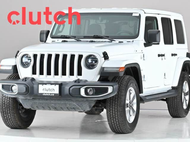 2022 Jeep Wrangler Unlimited Sahara 4X4 w/ Apple CarPlay, Heated in Cars & Trucks in City of Toronto