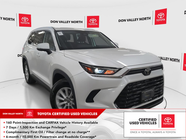 2024 Toyota Grand Highlander XLE CERTIFIED | ACCIDENT FREE |... in Cars & Trucks in City of Toronto