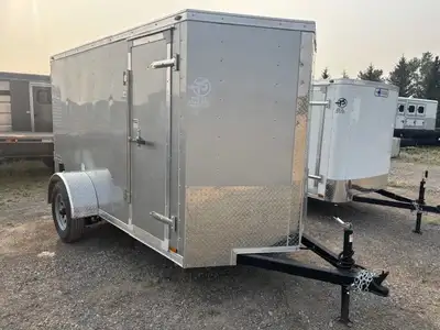 2025 Continental Cargo 5 x 10 E/V Series package 2 + 6" extra height Diamond Ice exterior colour 24"...