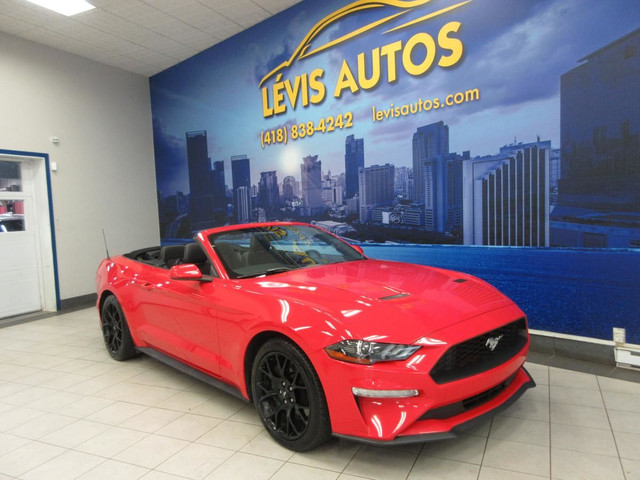 FORD MUSTANG 2018 CONVERTIBLE ECOBOOST 310 HP AUTOMATIQUE 86300  dans Autos et camions  à Lévis - Image 3
