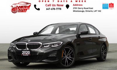 2020 BMW 3 Series 330i, M sport, Sunroof, Leather, Rearview, .