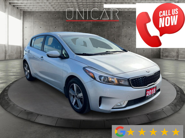 2018 Kia Forte5 LX+ 1-Owner Low Kms No Accidents Backup Cam Blue in Cars & Trucks in Markham / York Region