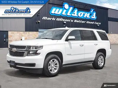 Come see this certified 2019 Chevrolet Tahoe LS 4WD | 8 Passenger | Power Seat | Rear Camera | Bluet...