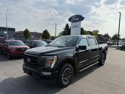 2021 F-150 XLT crew cab- Agate Black 3.5L POWERBOOST FULL-HYBRID V6 42,996KM 302A equipment group Bl...