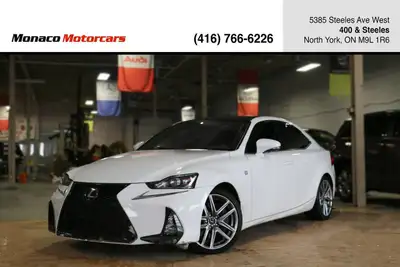 Special Finance Price: $30,999 | Cash Price: $32 ,499 2018 Lexus IS 300 AWD F Sport - No Accidents,...