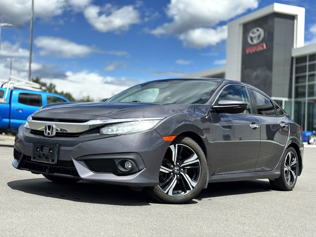 2016 Honda Civic Sedan Touring NAVIGATION - REAR CAMERA - LEATHE in Cars & Trucks in Cranbrook