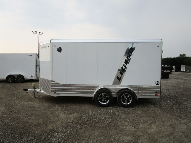 2023 Legend Aluminum Deluxe V-Nose Trailer - 7' x 17'! in Cargo & Utility Trailers in Barrie - Image 4