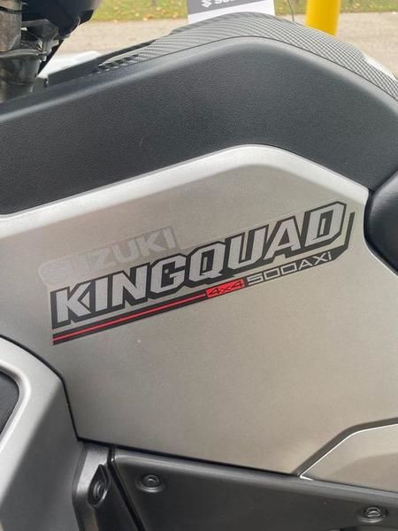 2023 Suzuki KingQuad 500XPZ Metallic Matte Rocky Gray in ATVs in Mississauga / Peel Region - Image 3