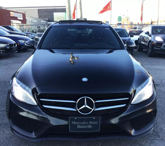 2017 MERCEDES-BENZ C-Class C300 4MATIC-AMG PKG-NIGHT PKG-TOIT PA in Cars & Trucks in Laval / North Shore - Image 2