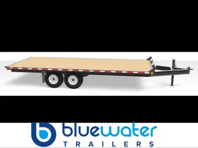Canada Trailers Flat Bed Trailers 102in. x 20' starting at $11,545.00 ! Models Built To Order (start...