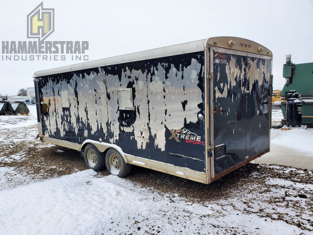 MIRAGE TRAILERS 24 Ft T/A Enclosed Car Hauler/Sled Trailer in Cargo & Utility Trailers in Edmonton - Image 3