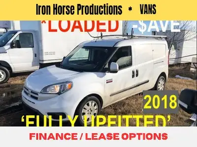 2018 Ram ProMaster City Cargo Van'FULLY UPFITTED' LOADED $AVE