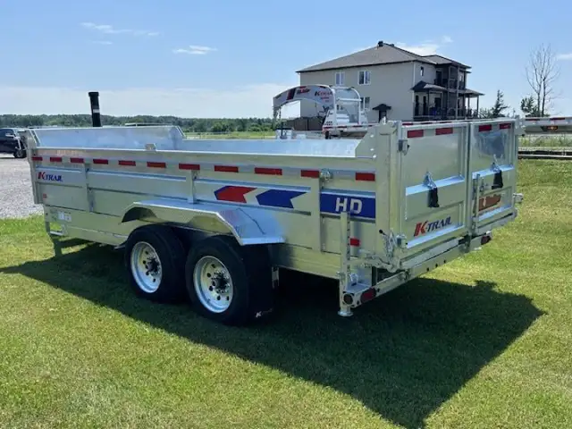 2026 K-Trail 7 x 16 HD Expert Series 8 Ton Dump Trailer in Cargo & Utility Trailers in Ottawa - Image 4