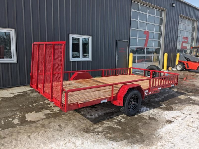 2024 Double A Trailers Utility Trailer 83in. x 14' (3500LB GVW) in Cargo & Utility Trailers in Strathcona County - Image 2