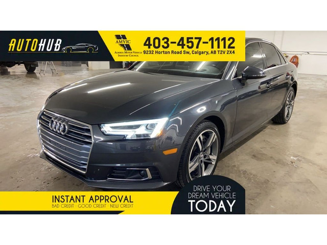 2017 Audi A4 Technik quattro LEATHER NAV SUNROOF in Cars & Trucks in Calgary