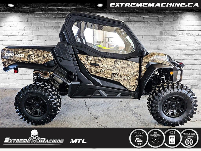 2023 Can-Am COMMANDER X MR 1000R SEULEMENT 1454KM - COMME NEUF!! in ATVs in Québec City