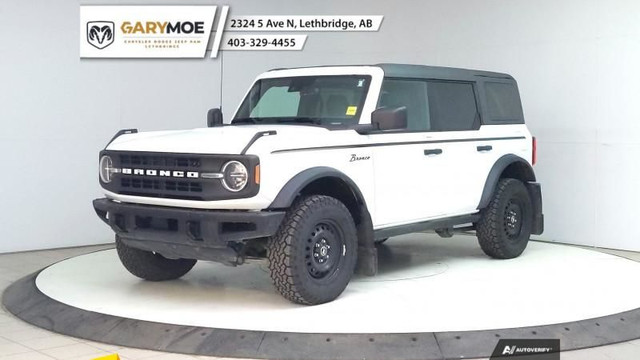 2022 Ford Bronco Black Diamond Heated Seats, Lane Keep Assist, R in Cars & Trucks in Lethbridge