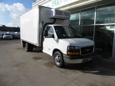  2018 Chevrolet Express 4500 14 FT CUBE BOX WITH ATC LOW TEMP RE