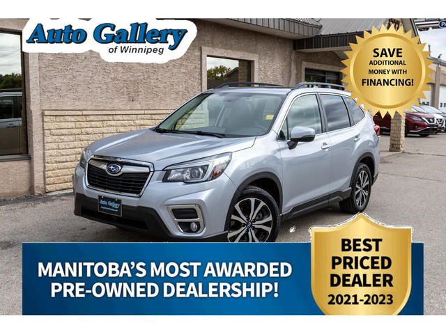 2019 Subaru Forester LIMITED AWD | LEATHER | NAVIGATION | HEATED in Cars & Trucks in Winnipeg