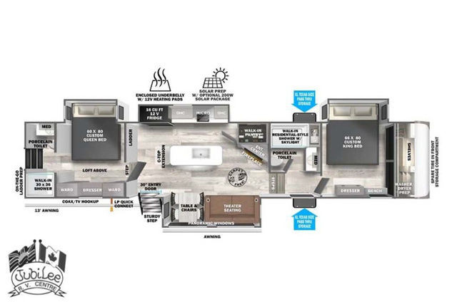 2025 Forest River 375FAM in Travel Trailers & Campers in Kamloops - Image 2