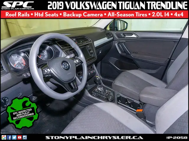 2019 Volkswagen Tiguan Trendline 4MOTION for sale in Cars & Trucks in St. Albert - Image 10