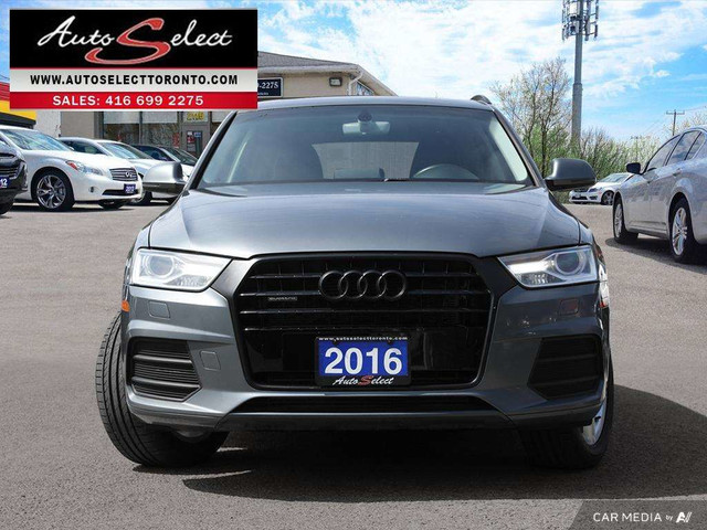 2016 Audi Q3 Quattro AWD - Panoramic Sunroof - Leather - Clea... in Cars & Trucks in City of Toronto - Image 2
