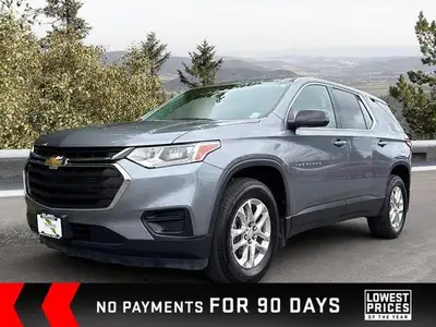Command the road with this 2021 Chevrolet Traverse LS. Boasting a powerful 3.6L V6 engine delivering...