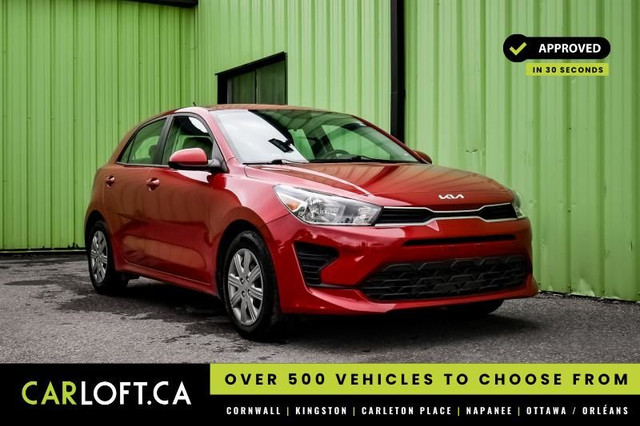 2023 Kia Rio 5-door LX+ • HEATED SEATS • APPLE CARPLAY in Cars & Trucks in Kingston