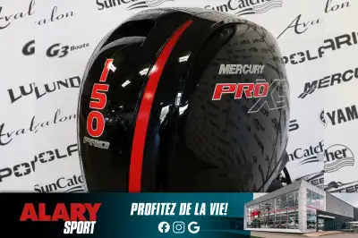 Ce moteur hors-bord MERCURY 150XL PRO XS 2025 est disponible DÈS MAINTENANT! Contactez-nous au 450-4...