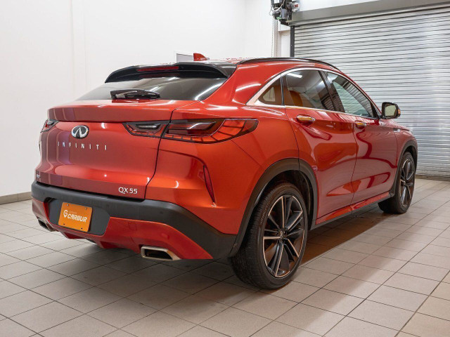 Infiniti QX55 SENSORY AWD *TOIT* NAV CUIR SIÈGES VENT BOSE HUD 2 dans Autos et camions  à Laurentides - Image 4