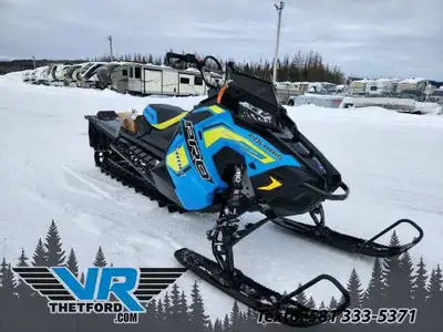 VR Thetford Paiement à partir de 0$/sem. + TX. 2019 Polaris Pro RMK 800 174 Seulement 2022 KM - En b...