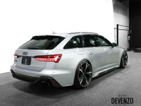 2022 Audi RS6 Avant 4.0T Quattro, Silver Metallic on Black/Red Stitching Valcona Leather, Carbon Opt... (image 2)