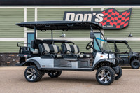 2023 HDK Electric Vehicles Forester 6 Golf Cart Silver