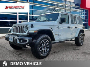 2024 Jeep Wrangler Sahara | Heated Seats/Wheel | Sky One Power Top | Nav