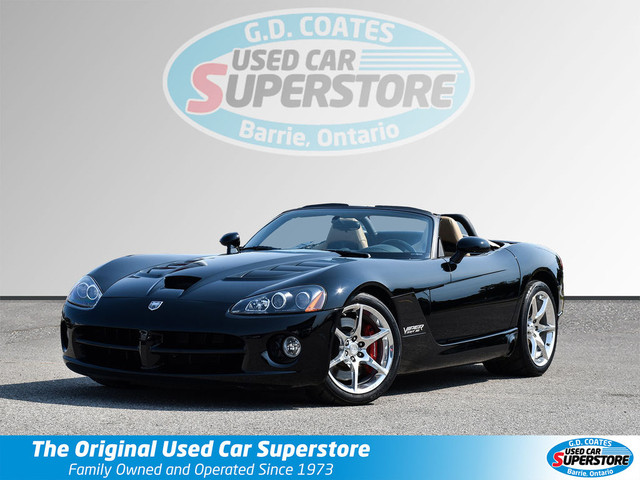 2009 Dodge Viper SRT10 ~600HP 8.4L V10 | 6-Speed | RARE | LOW KM in Cars & Trucks in Barrie