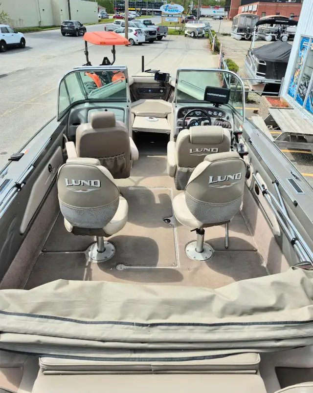 2005 Lund Boats Baron in Powerboats & Motorboats in Sherbrooke - Image 5