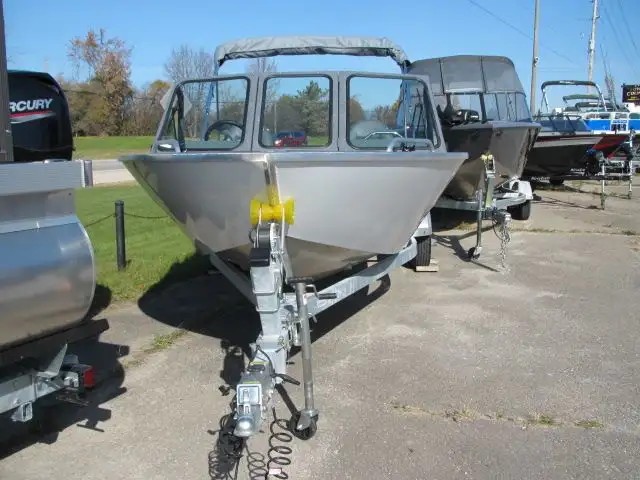2025 RH ALUMINUM BOATS 200SH-ALL WELDED-FULL CANVAS-IN STOCK! in Powerboats & Motorboats in Ottawa - Image 4