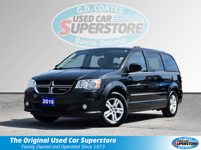 2016 Dodge Grand Caravan Crew ~Heated/Power Seats ~Cam ~Stow 'N  in Cars & Trucks in Barrie