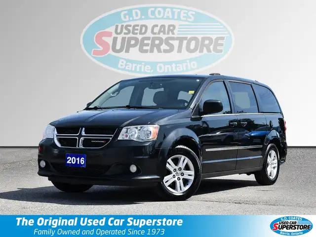 2016 Dodge Grand Caravan Crew ~Heated/Power Seats ~Cam ~Stow 'N  in Cars & Trucks in Barrie - Image 2