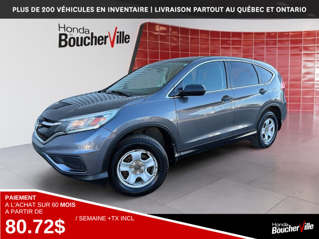 2016 Honda CR-V LX TRACTION INTEGRALE, JAMAIS ACCIDENTÉ in Cars & Trucks in Longueuil / South Shore