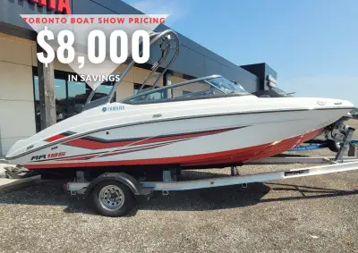 2020 Yamaha Marine AR195 JETBOAT Hours : 82 2020 Yamaha Marine AR195 comes with a ALUMINIUM TRAILER...