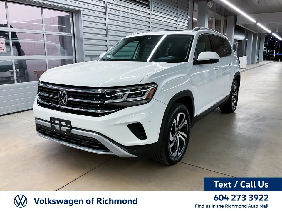 2021 Volkswagen Atlas Execline | 3rd Row Seating | Panoramic Sun