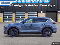 Check out this certified 2022 Mazda CX-5 Sport Design w/Turbo | Leather | Nav | Sunroof | HUD | Adap... (image 1)