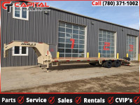 2024 Double A Trailers Gooseneck High Boy Trailer - 8.5'x30' (23