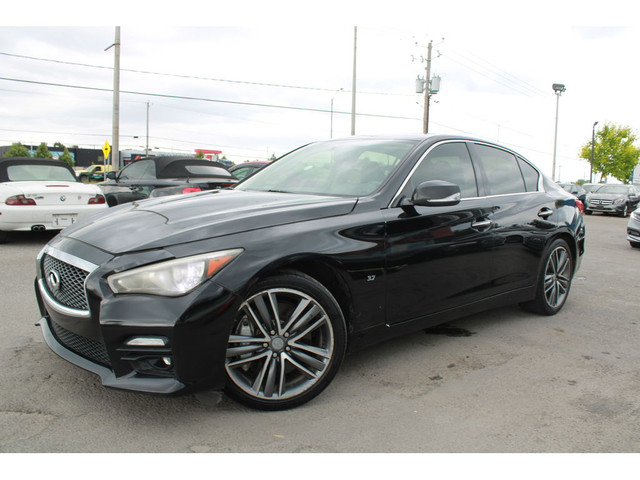 2015 Infiniti Q50 Sport AWD, NAVIGATION, CUIR, TOIT OUVRANT, MAG in Cars & Trucks in Longueuil / South Shore - Image 2