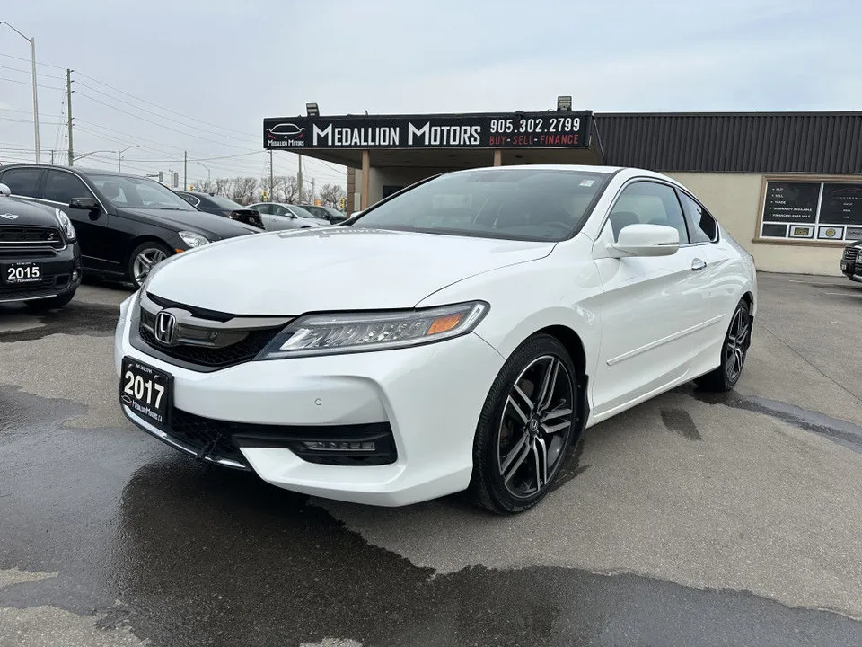 2017 Honda Accord Coupe 2dr V6 Man Touring |ACCIDENT FREE | ONE